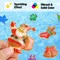JDiction Glitter Colored UV Resin, 8 Colors Metallic UV Resin with Sparkling Effect, Hard Glitter UV Resin Kit for Jewelry Making, Colored Resin Casting and Coating, Crafts and Decoration